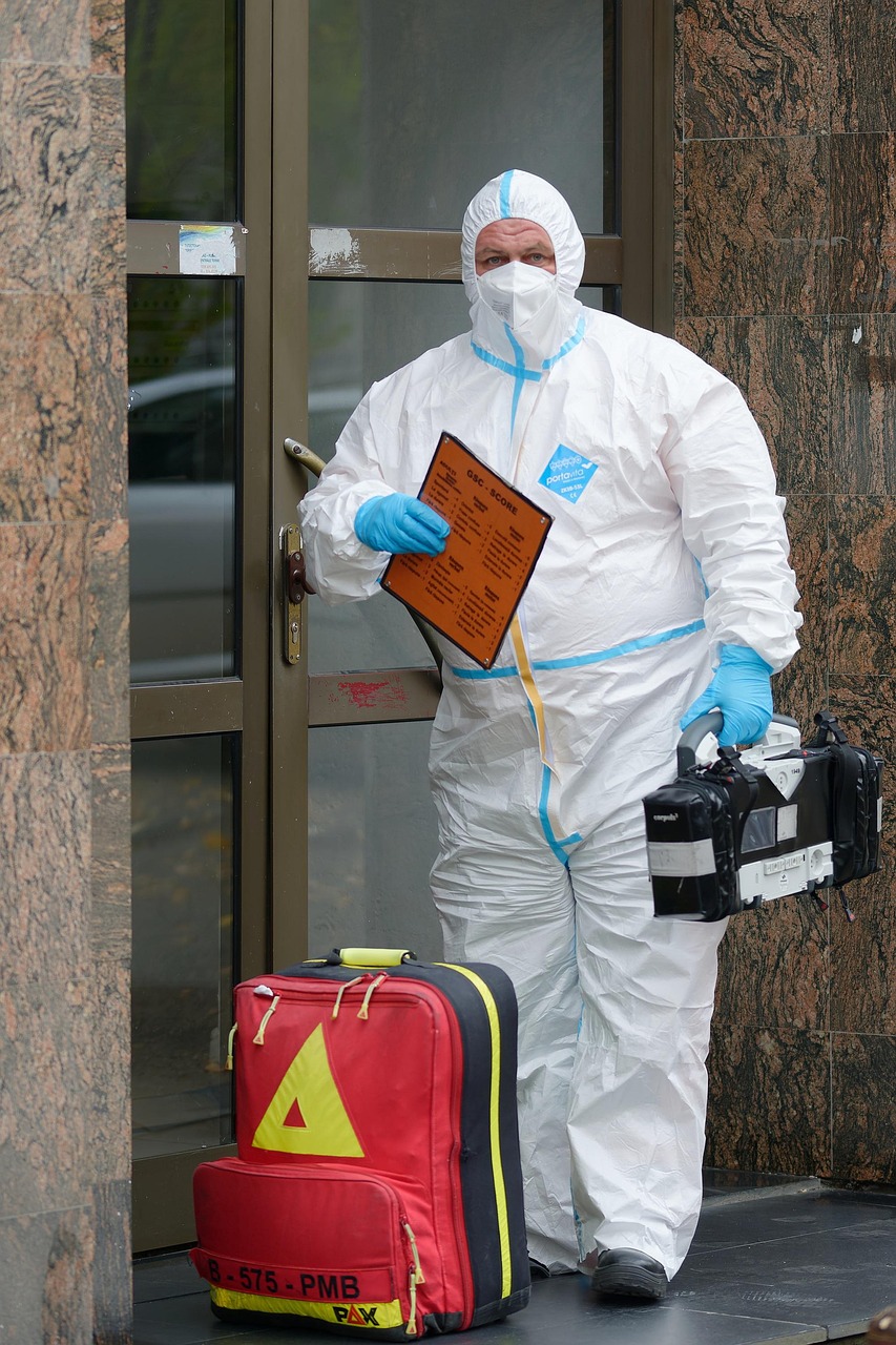 Procedimiento de enfermería a domicilio realizado por personal profesional